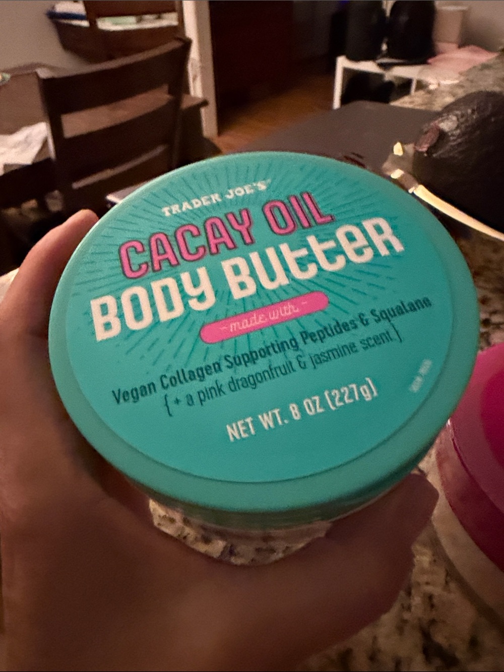 TRADER JOES ~ Brazil Nut Body Butter - CACAY OIL body Butter ~ Peptides $75+ - Picture 3 of 9